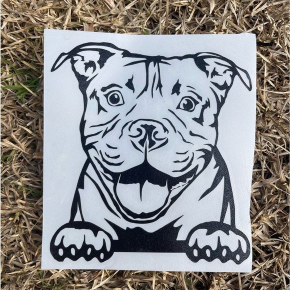 Pit Bull Vinyl Decal - Picture 2 of 6